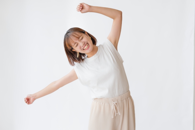 生理痛・生理不順・PMS・更年期障害の鍼灸治療を受けた女性
